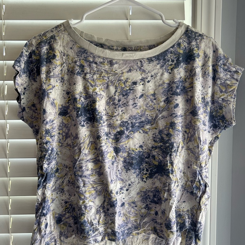 Anthropologie Floral Print Women's Top